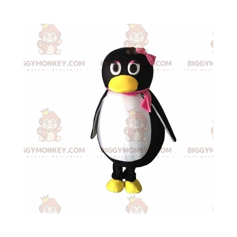 Penguin BIGGYMONKEY™ mascot costume, female costume, girl