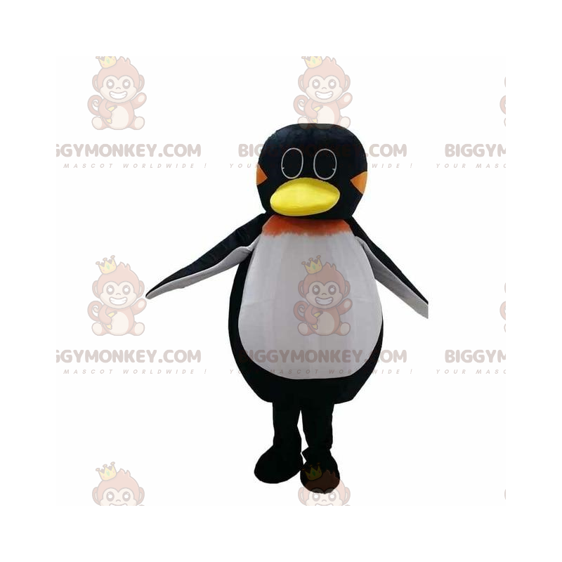 Traje de mascote de pinguim BIGGYMONKEY™, fantasia de banquisa