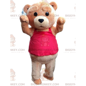 Déguisement de gros nounours marron, costume d'ours brun -