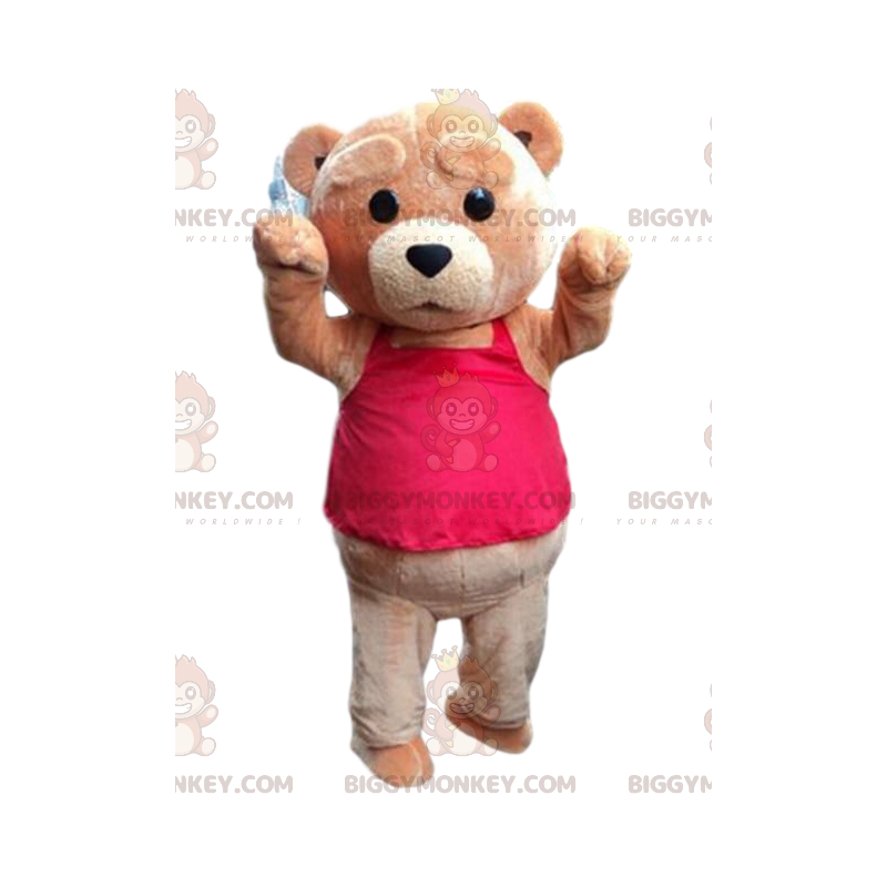 Großes braunes Teddybärkostüm, Braunbärkostüm - Biggymonkey.com