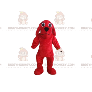 Costume da mascotte cane rosso BIGGYMONKEY™, costume da