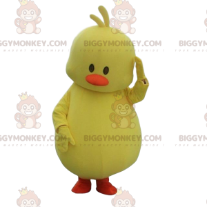 Costume da mascotte pulcino grassoccio BIGGYMONKEY™, costume da