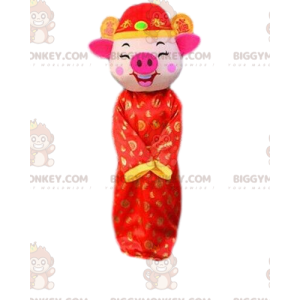 Partykleid Schweinekostüm, chinesisches Zeichen BIGGYMONKEY™