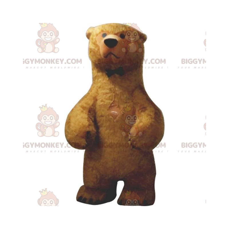 Very realistic brown bear BIGGYMONKEY™ mascot costume, giant