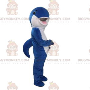 Dolphin BIGGYMONKEY™ mascot costume, dolphin costume, whale