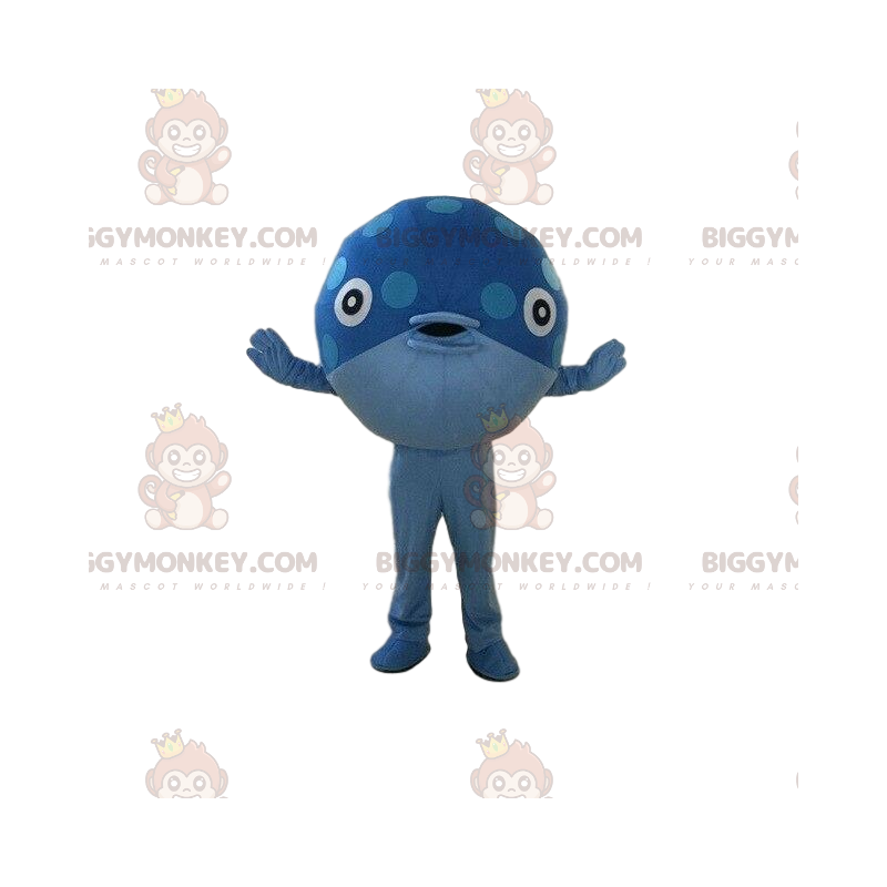 Costume da mascotte BIGGYMONKEY™ di Diodon, costume da pesce