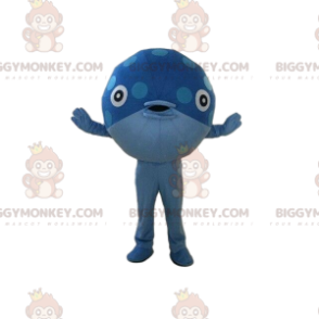 Traje de mascote BIGGYMONKEY™ de Diodon, fantasia de peixe