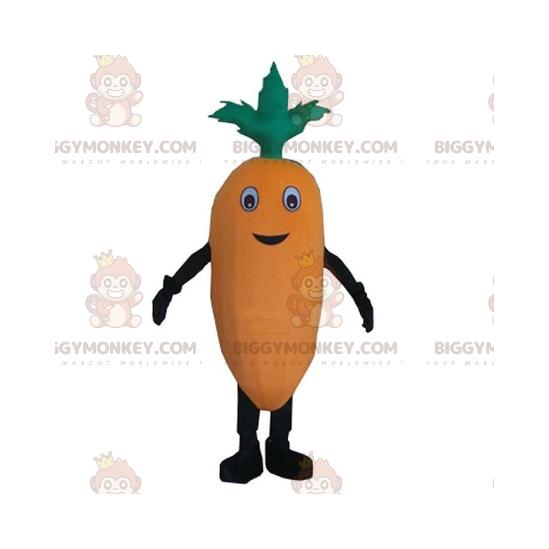 Disfraz de zanahoria, disfraz de mascota BIGGYMONKEY™ de