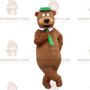 Disfraz de mascota de oso pardo BIGGYMONKEY™, muy elegante