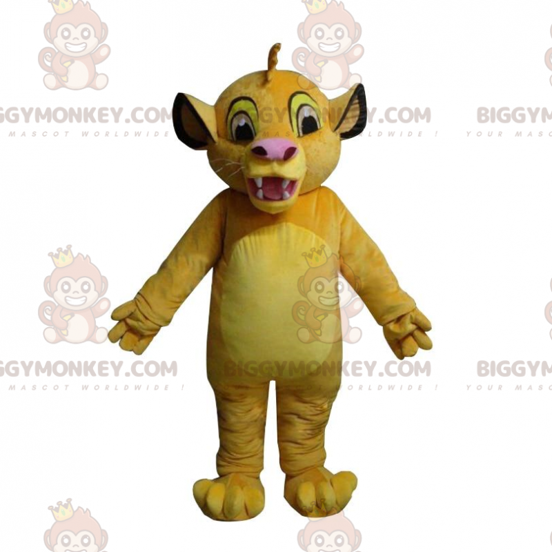 BIGGYMONKEY™ maskottiasu Simbalta, Leijonakuningas. Puku Simba