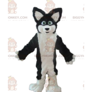 BIGGYMONKEY™ Maskottchen-Kostüm Husky-Hund, Fuchs-Kostüm