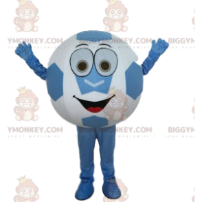 Costume de mascotte BIGGYMONKEY™ de ballon de foot, costume de