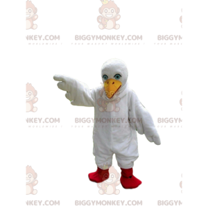 Seagull BIGGYMONKEY™ mascot costume, gull costume, giant pigeon