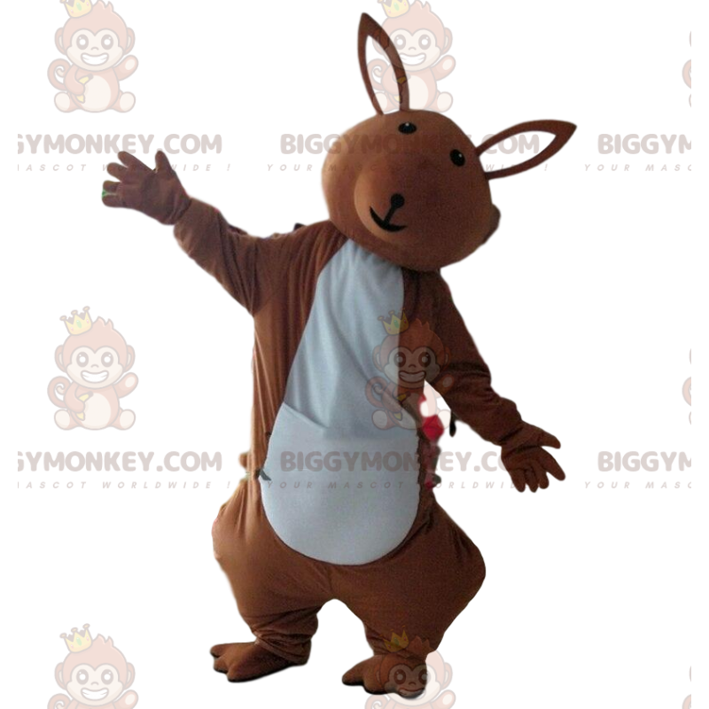 Disfraz de mascota canguro BIGGYMONKEY™, disfraz de canguro