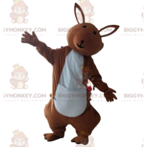 Costume da mascotte canguro BIGGYMONKEY™, costume da canguro
