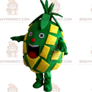 Ananas BIGGYMONKEY™ maskotkostume, frugtkostume, eksotisk fancy