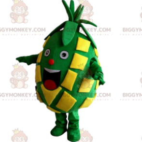 Pineapple BIGGYMONKEY™ mascot costume, fruit costume, exotic
