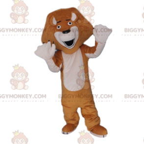 BIGGYMONKEY™ mascot costume of Alex, the famous lion from the