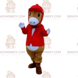 Fantasia Mascote BIGGYMONKEY™ Pônei Cavalgada Fantasia –