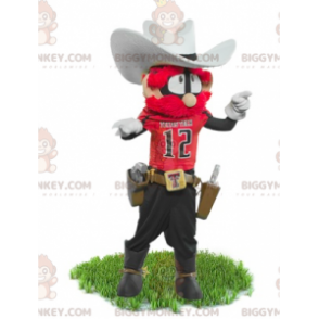 Disfraz de mascota Sheriff Cowboy BIGGYMONKEY™ - Biggymonkey.com