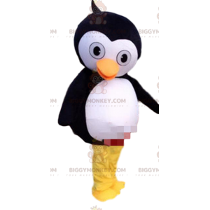 Costume da mascotte da pinguino BIGGYMONKEY™, costume da