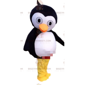 Kostým maskota tučňáka BIGGYMONKEY™, kostým tučňáka, maškarní