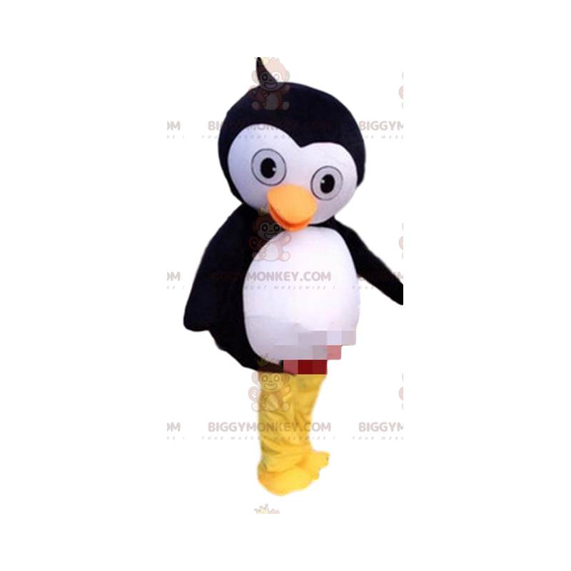 Στολή μασκότ Penguin BIGGYMONKEY™, κοστούμι πιγκουίνου