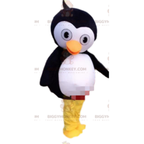 Traje de mascote de pinguim BIGGYMONKEY™, traje de pinguim