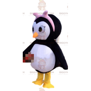 Costume da mascotte da pinguino BIGGYMONKEY™, costume da