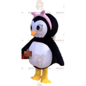 Στολή μασκότ Penguin BIGGYMONKEY™, κοστούμι πιγκουίνου