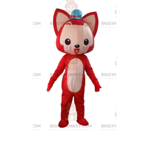 Costume de mascotte BIGGYMONKEY™ de renard, costume de renard