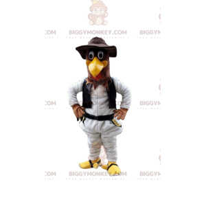 Chicken BIGGYMONKEY™ mascot costume, turkey costume, farm