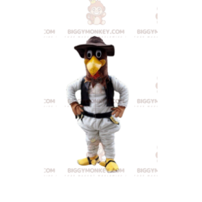 Costume da mascotte pollo BIGGYMONKEY™, costume da tacchino