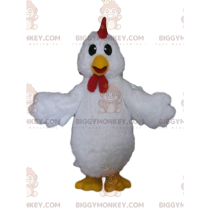 Costume de mascotte BIGGYMONKEY™ de poule, costume de poulet