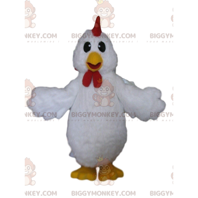Henne BIGGYMONKEY™ Maskottchenkostüm, Hühnerkostüm