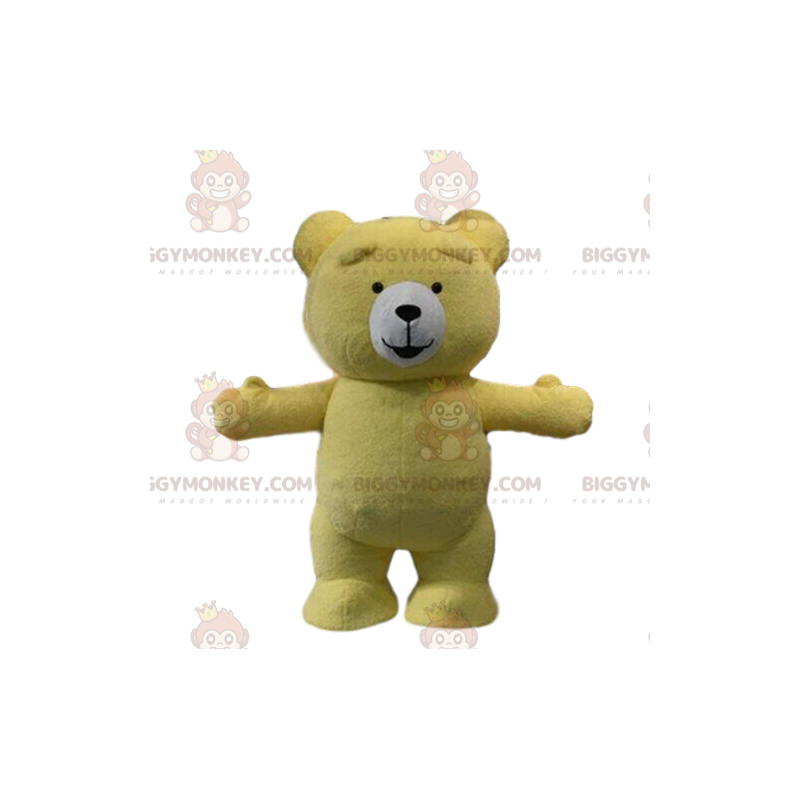 Geel teddybeerkostuum, teddybeerkostuum - Biggymonkey.com