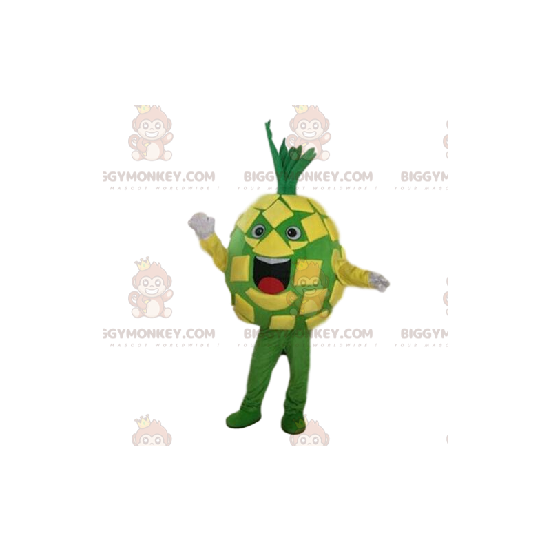 Costume da mascotte BIGGYMONKEY™ Ananas, costume da frutta