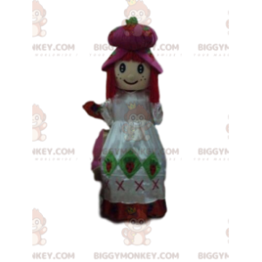 Strawberry Shortcake BIGGYMONKEY™ maskotkostume, pigekostume -