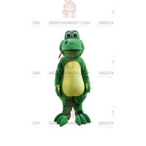 Funny frog BIGGYMONKEY™ mascot costume, giant frog costume -