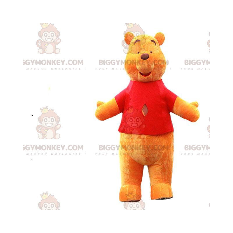 Costume de mascotte BIGGYMONKEY™ de Winnie l'ourson, costume