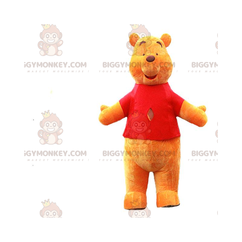 Traje de mascote Winnie the Pooh BIGGYMONKEY™, famoso traje de
