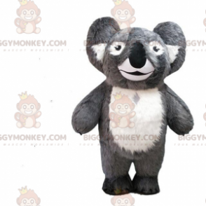 Traje de mascota BIGGYMONKEY™ de koala gris, traje de