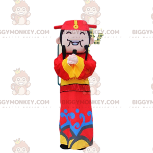Costume da uomo asiatico, dio della ricchezza - Biggymonkey.com