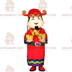 Costume da uomo asiatico, Dio della ricchezza - Biggymonkey.com