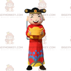 Aasialainen miesasu, vaurauden jumala -asu - Biggymonkey.com