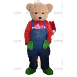 BIGGYMONKEY™ costume da mascotte orsacchiotto, costume da orso