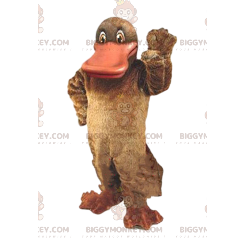 Costume de mascotte BIGGYMONKEY™ d'ornithorynque, costume de