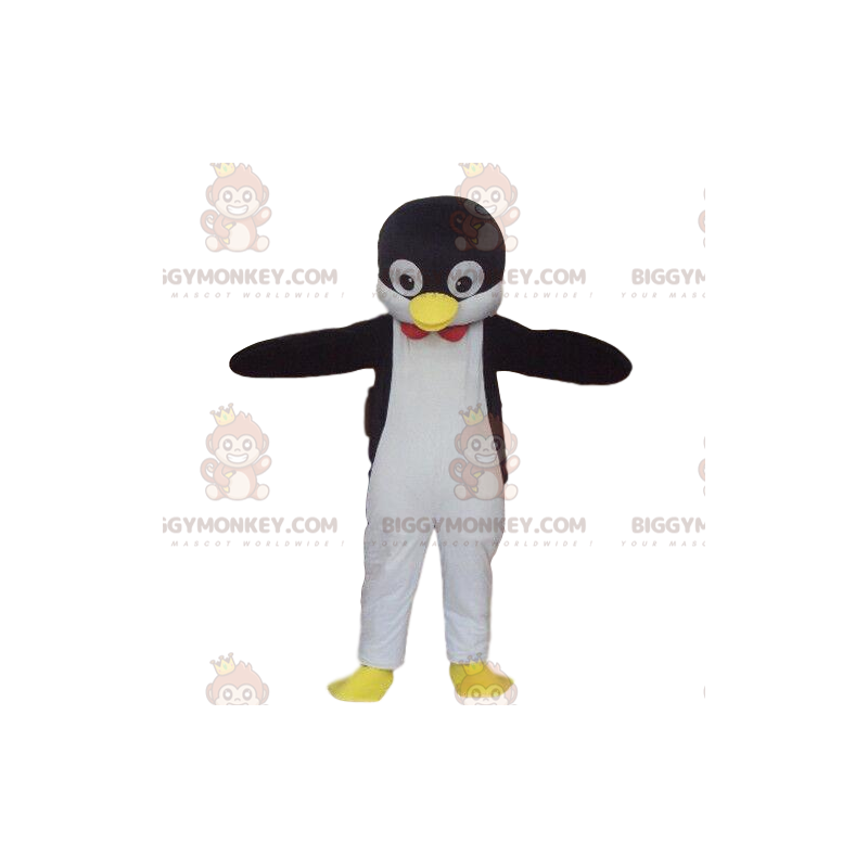 Kostým maskota tučňáka BIGGYMONKEY™, kostým tučňáka, zvíře z