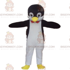 Penguin BIGGYMONKEY™ mascot costume, penguin costume, ice floe