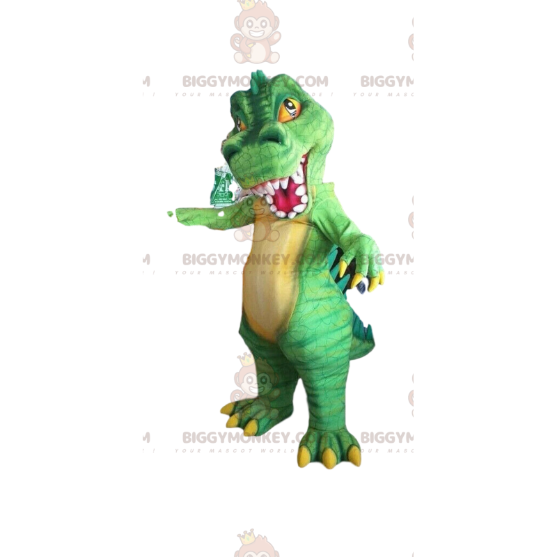 Dinosaur BIGGYMONKEY™ maskottiasu, T rex -asu, pelottava fancy